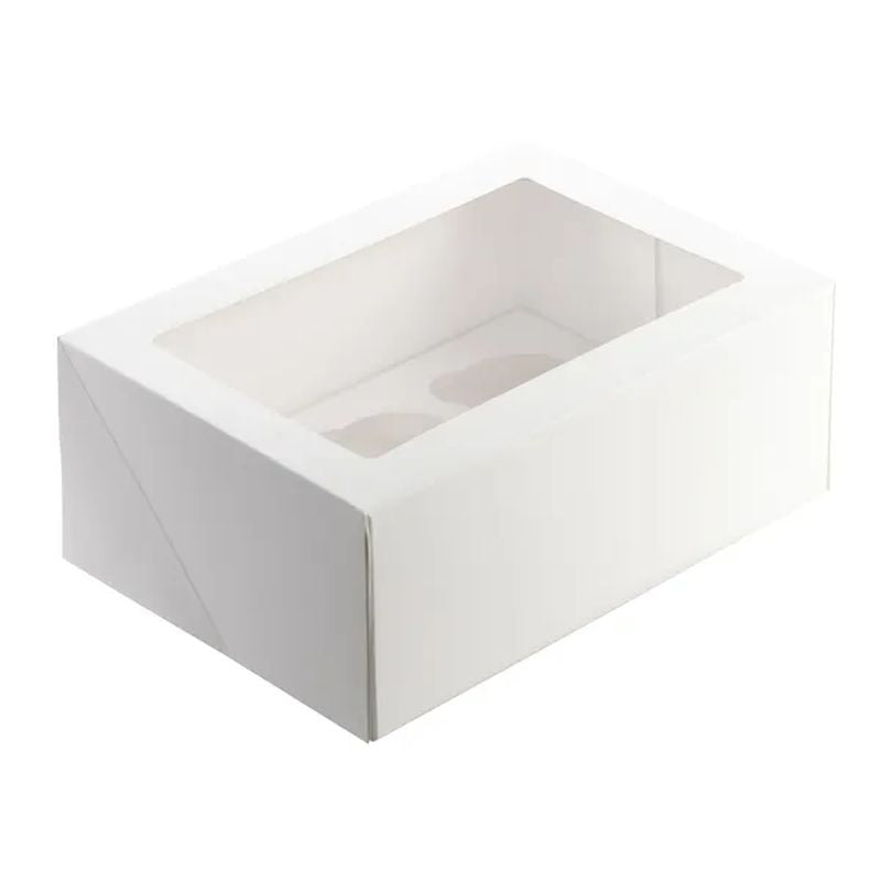 Mondo Cupcake Box - 6 Cupcakes