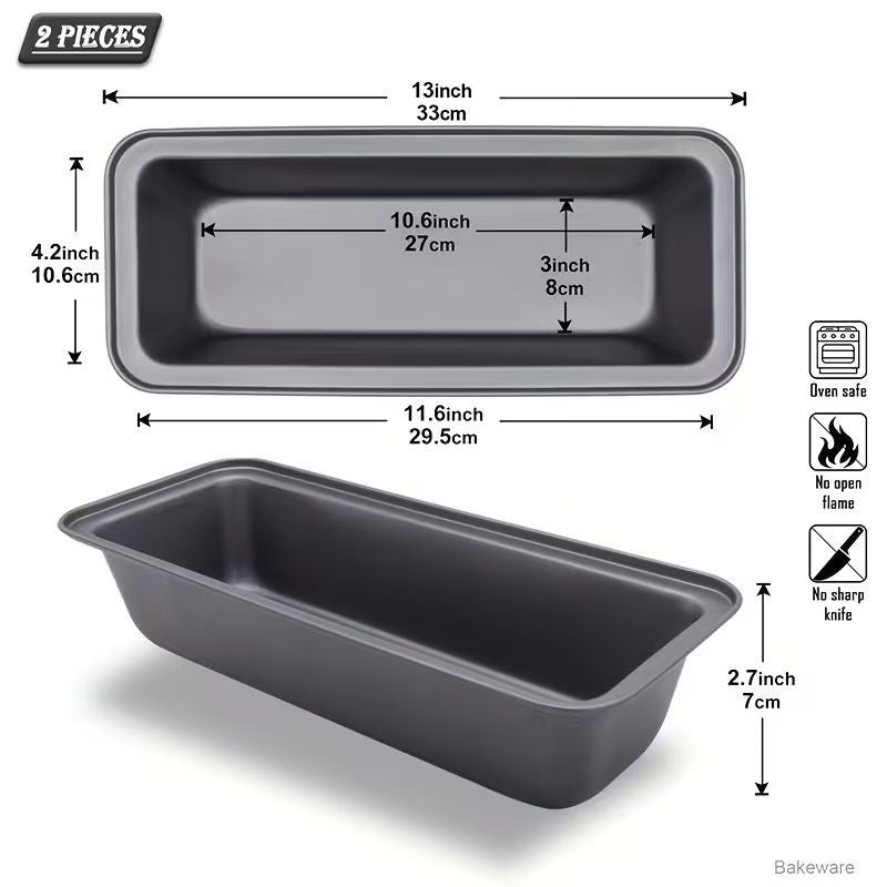 Non-Stick Loaf Pan – 29.5 x 8 x 7cm