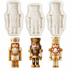 Nutcracker Silicone Mould 3 pack