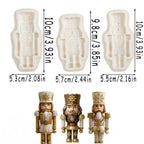 Nutcracker Silicone Mould 3 pack