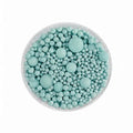 Over The Top Edible Bling Sprinkles Pastel Blue Medley 65g