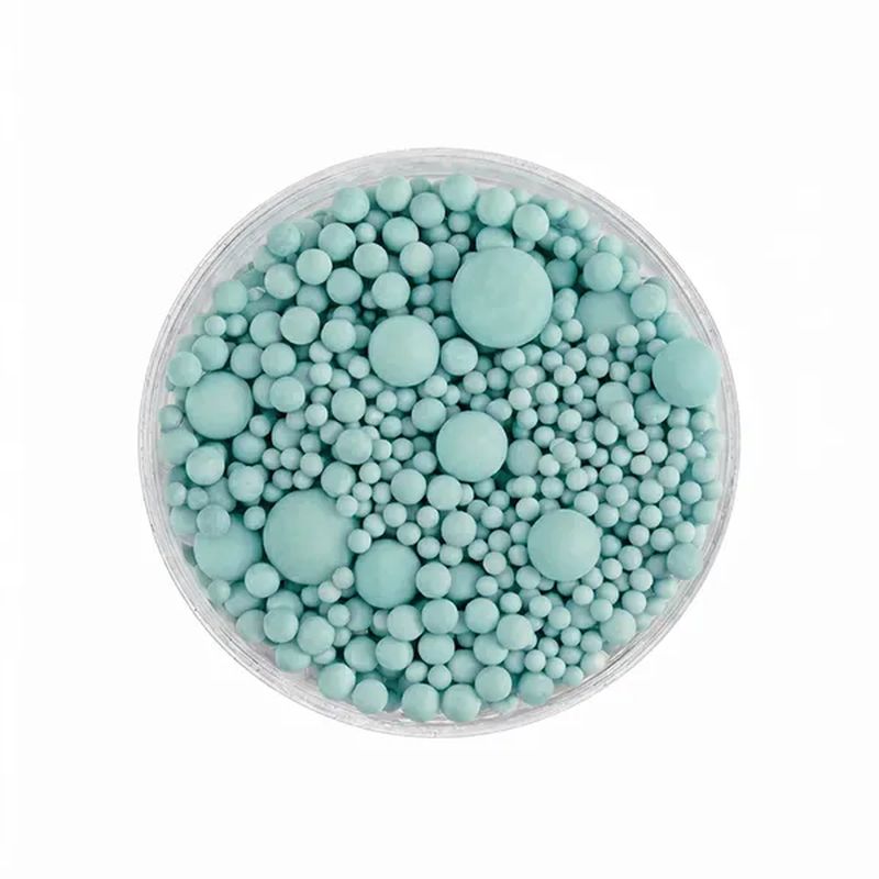 Over The Top Edible Bling Sprinkles Pastel Blue Medley 65g