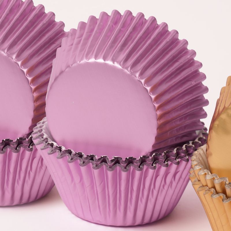 Papyrus Medium Foil Baking Cups - 44mm 50 pack Lilac