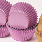 Papyrus Standard Foil Baking Cups - 50mm 50 pack Lilac
