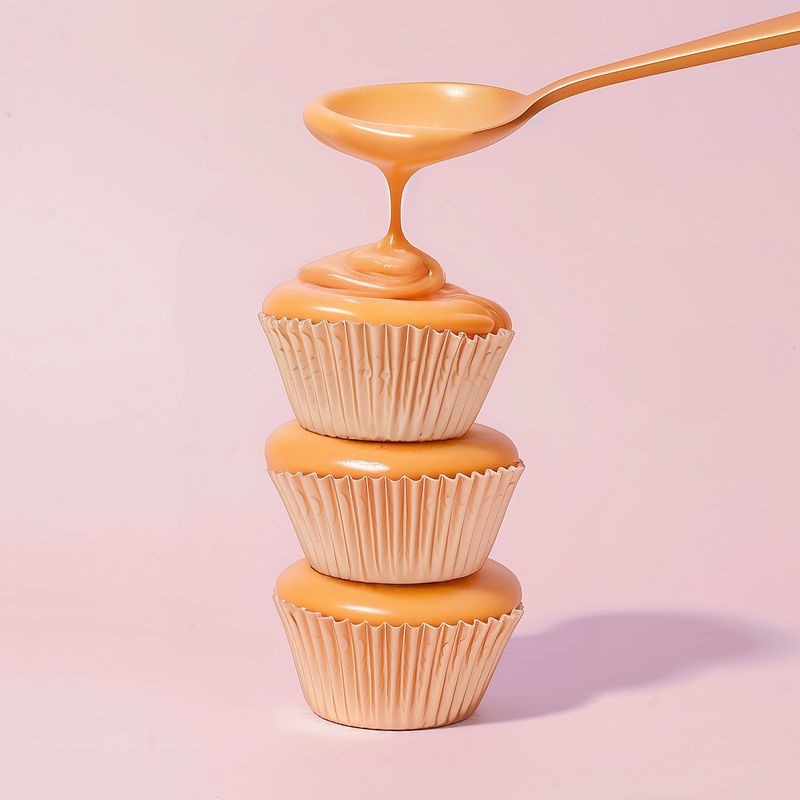Papyrus Standard Foil Baking Cups - 50mm 50 pack Soft Gold