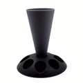 Piping Bag & Decorating Tip Holder - Black