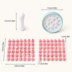 Round Cookie Stamping Kit with Alphabet