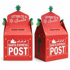 Santa Express Treat Boxes – 10.8 x 7.5 x 9cm – 5 Pack