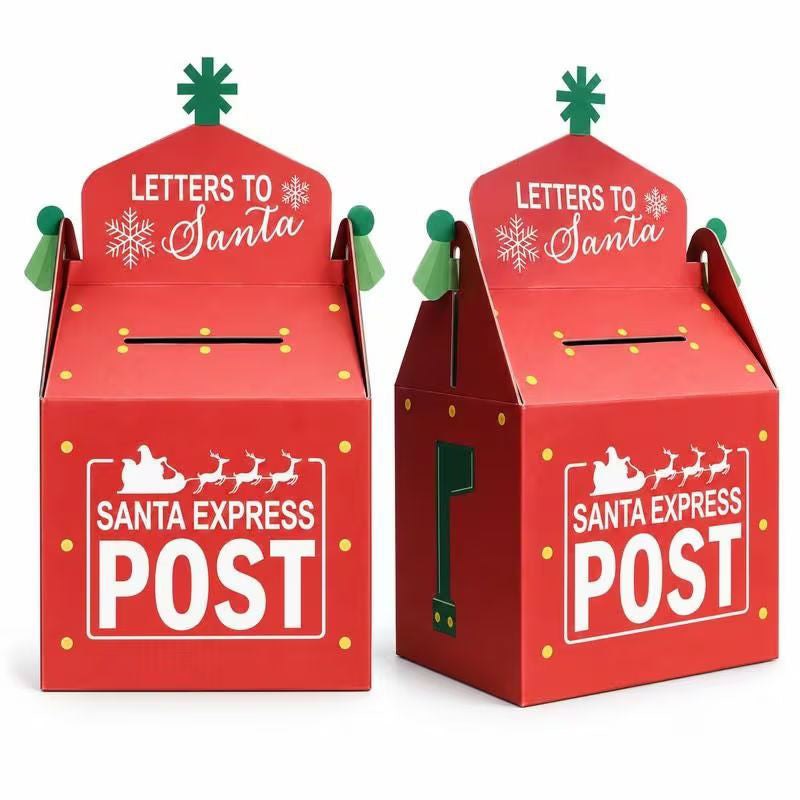 Santa Express Treat Boxes – 10.8 x 7.5 x 9cm – 5 Pack