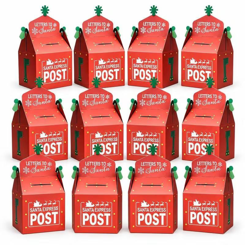 Santa Express Treat Boxes – 10.8 x 7.5 x 9cm – 5 Pack