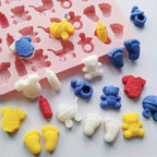 Silicone Mould – Assorted Baby Designs 35 Cavity