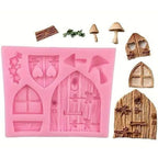 Silicone Mould Fairy Door & Window 7 cavity