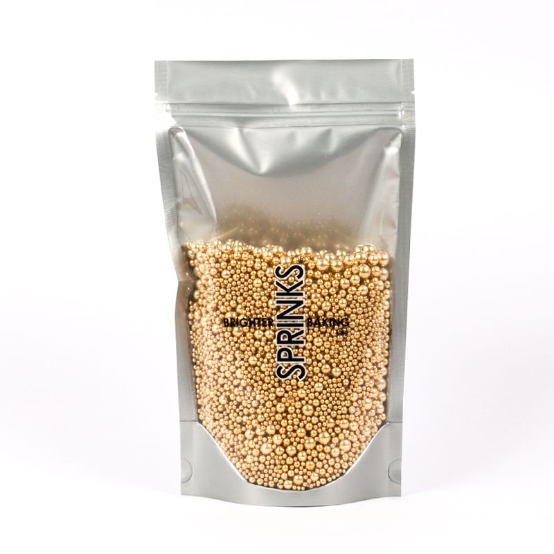 Sprinks Bubble Bubble Shiny Gold Sprinkles 500g