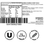 Sprinks Bubble Bubble Shiny Gold Sprinkles 500g