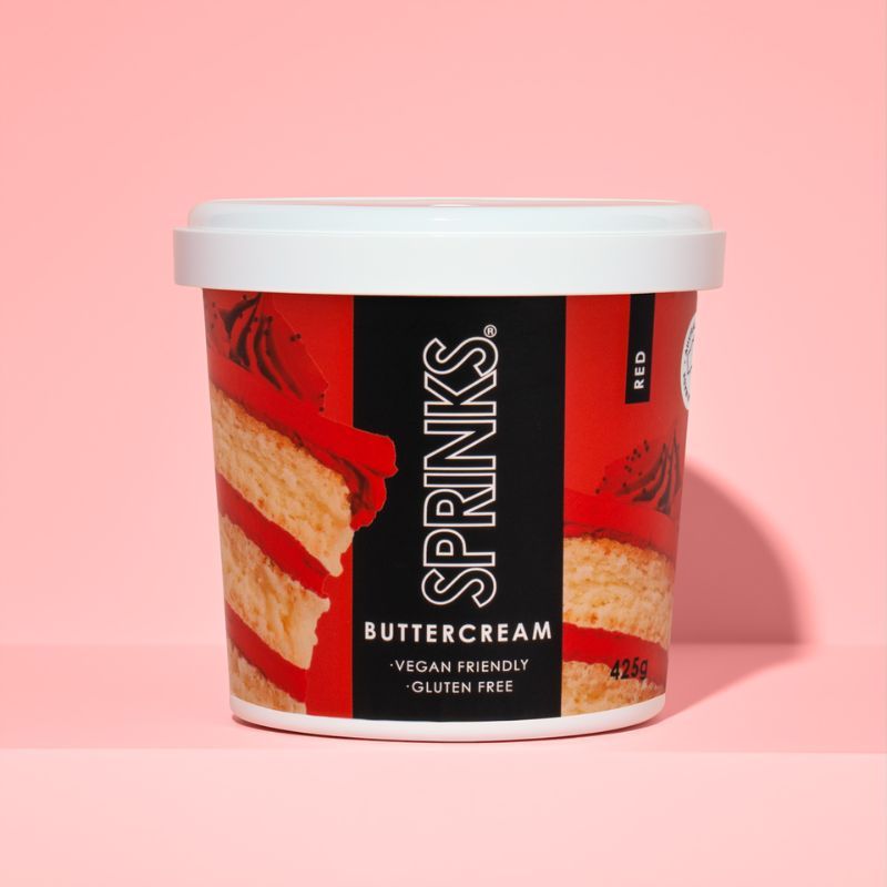Sprinks Buttercream Red 425g