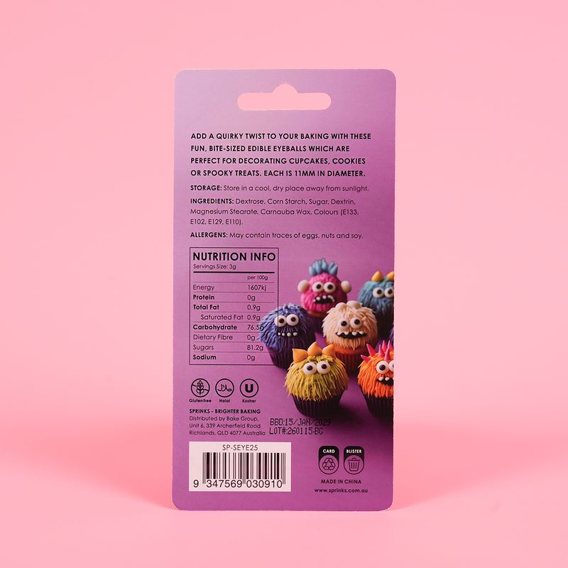 Sprinks Small Eyes Tiny Toppers 25g