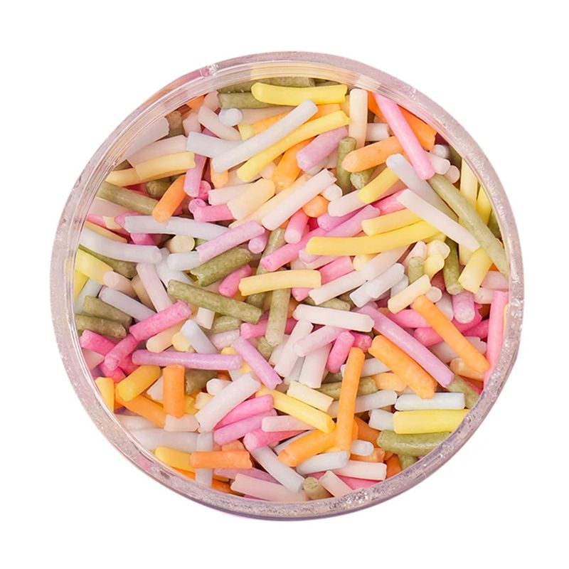 Sprinks Sugar Free Natural Coloured Jimmies - Pastel Rainbow 60g