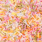 Sprinks Sugar Free Natural Coloured Jimmies - Pastel Rainbow 60g