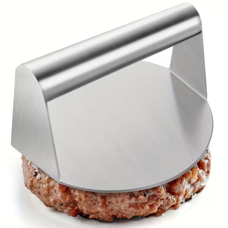 Stainless Steel Burger Press 12cm