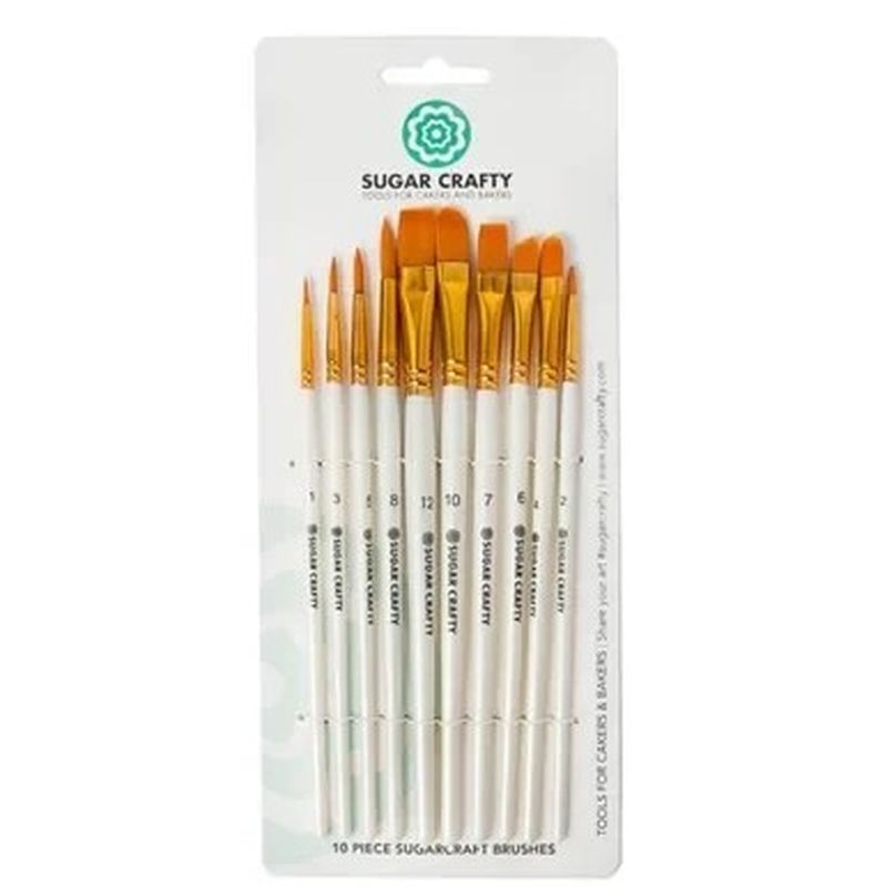 Sugar Crafty Brushes Set of 10