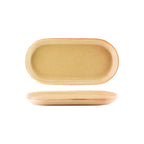 Tablekraft Artistica Flame Oval Coupe Plate 300x140mm