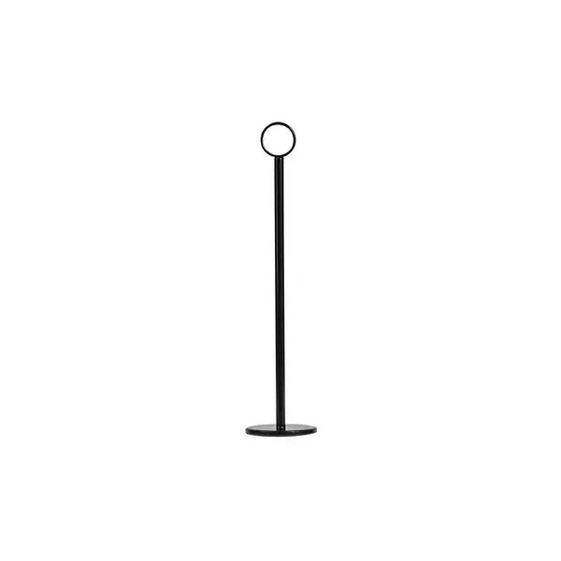 Trenton Table Number Stand with Heavy Base - Black 300mm