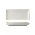 Zuma Ribbed Rectangular Platter - Frost 250x125mm