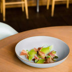 Zuma Round Coupe Plate - Bluestone 230mm